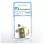 Colector de distribución enchufable Viessmann 6049 - HO 1/87 - 12 polos