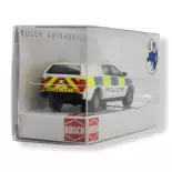 Voertuig Ford Ranger Hardtop Politie Verenigd Koninkrijk BUSCH 52827 - HO 1/87
