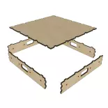 Sous structure - Faller 170101 - 50x50cm