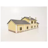 Egrèze railway station Bois Modélisme 101005 - HO 1/87 - 236 pieces - EP III