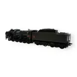 Locomotive à vapeur HO 2-150 P 100 tender 34 P 299 - ACC SON fumée - R37 HO41204DSFAC - SNCF - EP III