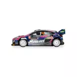 Voiture Analogique - Ford Puma WRC - Gus Greensmith - Scalextric CH4449 - Super Slot - I: 1/32