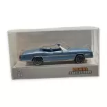Cabriolet - Cadillac - BREKINA 19753 - Échelle HO - Eldorado convertible - Bleu clair métallisé