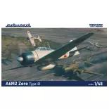 Avion de combat Naval Japonais - A6M2 Zéro Type 21 - Eduard 84189 - 1/48