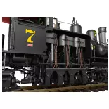 Locomotive vapeur Shay Nr. 7 - LGB 26701 - RC & BT RR - G 1/22.5 - EP. VI - Digital Sound fumigène - 2R