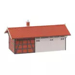 Owen station and large outdoor WC FALLER 110145 - HO 1/87 - EP II