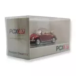 Véhicule VW Coccinelle 1303 LS cabriolet - PCX87 0516 - HO : 1/87