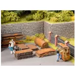 Rust effect paint set - Noch 61162