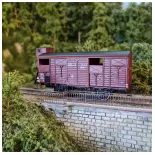 Gedeckter Waggon PLM 20T - Ree Modèles WB-697 - HO 1/87 - SNCF - Ep II - 2R
