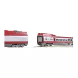 TGV Thalys network 10 elements - N : 1/160