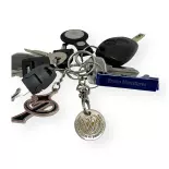 Porte clé jeton de caddie Jura Modélisme by World Modélisme