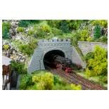 2 Portails de tunnel, 2 voies - Faller 272588 - N 1/160 - Ep.I