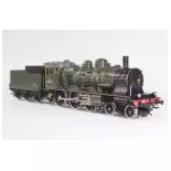 Steam locomotive 2-230 B N°729 - Fulgurex 2280/5S - HO 1/87 - SNCF - Ep III - 2R