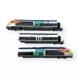 Automotrice AGC X 76603/76604 DCC - Ls Models 10072DS - HO 1/87 - SNCF - EP V-VI