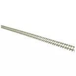 F4 Flexibele rail - Betonnen dwarsliggers - 920 mm - ROCO 42401 - HO 1/87 - Code 83