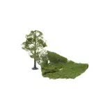 Flocage vert moyen - Woodland Scenics F52 - 464cm²