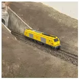 Locomotive diesel BB 75080 Infra, sans moteur - Rocky rail 675080D - N 1/160 - SNCF - Ep VI