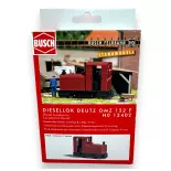 Deutz OMZ 122F diesel locomotive, non-powered - Busch 12402 - HO 1/87