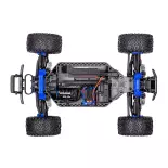 Rustler 4x4 brushless 2S RTR - Traxxas 67164-4-BLUE - 1/10