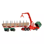 MAN Kurz site truck - log carrier - KIBRI 12271