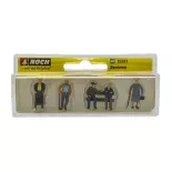 Set of 5 elderly people NOCH 15551- HO 1/87