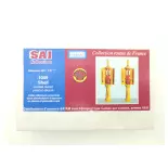 Kit di 2 distributori di benzina "SATAM" SAI 1049 - HO 1/87