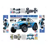 Electric car - Vintage Sand Scorcher in KIT - T2M / Tamiya 58452 - 1/10