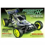 Buggy électrique Plasma Edge II Gun Metal TT02B en kit + pack accu, chargeur, servo, télécommande - Tamiya 47446L - 1/10
