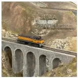 Locomotive Diesel BB63095 - Analogique - REE MODELES JM015 - SNCF - HO - Ep IV-V
