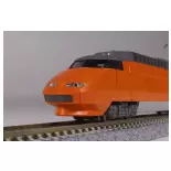 Coffret 10 éléments TGV Sud-Est orange origine N°08 édition spéciale - Kato 10-2134 - N 1/160 - SNCF - Ep IV - Analogique - 2R