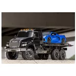 Camion à plateau TRX-6 Ultimate RC Hauler 6x6 RTR avec treuil - Traxxas 88086-84-BLK - 1/10