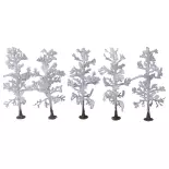5 Arbres enneigés - FALLER 181582 