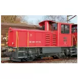 Locomotiva diesel TMIV 232 Rouge - DCC SOUND - MABAR 81524S - CFF - HO 1/87
