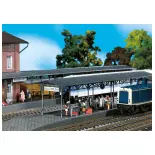 2 Quais de Gare - FALLER 120204 - HO 1/87 - EP I - 358 x 55 x 62 mm - Facile à monter