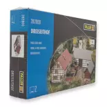 Boerderij met 3 gebouwen & binnenplaats - Faller 282800 - Z 1/220 - EP I