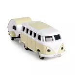 VW T1 SambaBus + remorque 2.4GHz 100 - Carson 500504164 - HO 1/87