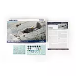 Avion de combat Allemand - FW 190A-4 - Volets moteur et ailes 2 canons - Eduard 84117 - 1/48