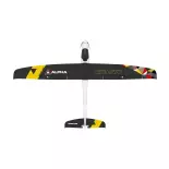 Planeur Alpha 1500V2 RTF Black - Kavan 02.8076MA