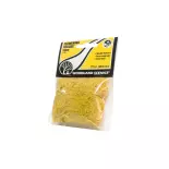 Woodland Scenics F176 yellow flocking bag - HO 1/87 - 464 cm²