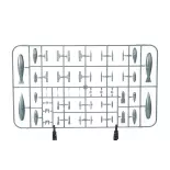 Avion Bf 110G-4 Messerschmitt - Eduard Plastic Kits 8405 - 1/48