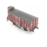 Wagon COUVERT OCEM 19 guérite "PLM" REE MODELES WB686 - SNCF - HO 1/87 - EP II