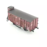 Carro COUVERT OCEM 19 guérite "PLM" REE MODELES WB686 - SNCF - HO 1/87 - EP II