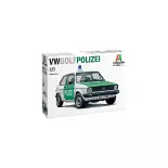 Véhicule Volkswagen (VW) Golf POLIZEI - ITALERI 3666 - 1/24