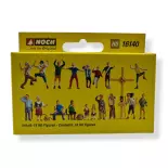 Pack XL 18 Figuritas "À la montagne" NOCH 16140 - HO 1/87th