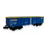 Coffret de 3 wagons tombereaux Eamnos - Arnold HN6602 - N 1/160 - SNCF - Ep VI - 2R