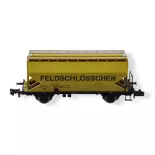  Set of 2 Fleischmann grain silo wagons FL6660012 - N 1/160 - CFF - EP IV