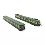 Autorail diesel RGP II avec remorque - Jouef HJ2429S - HO 1/87 - SNCF