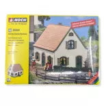 Pequeña casa unifamiliar - Corte láser NOCH 66608 - HO 1/87 - 107x107x84 mm