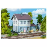 Gare d'Oberstenfeld éclairée - Faller 110138 - HO 1/87 - EP III - 182 x 104 x 138 mm