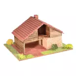 Kit de construction en céramique pour refuge alpin - Keranova 30220 - HO 1/87